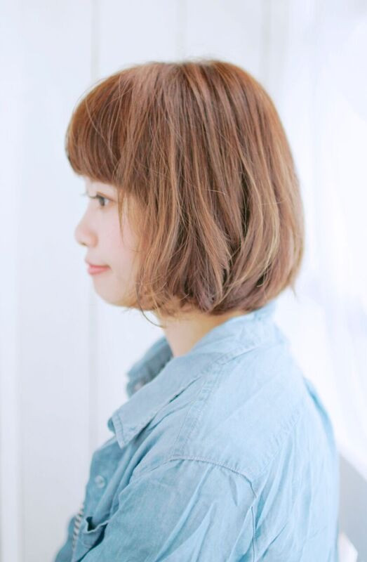 透明感☆ラフに揺れるルーズボブ