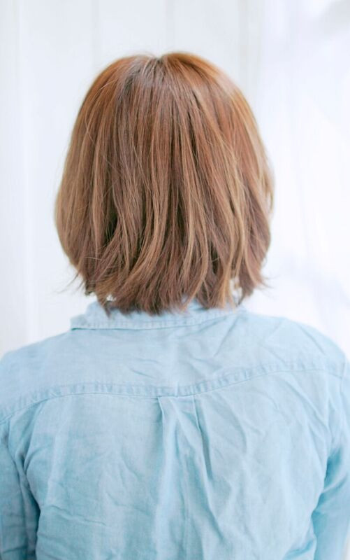 透明感☆ラフに揺れるルーズボブ