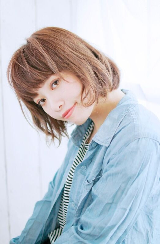 透明感☆ラフに揺れるルーズボブ