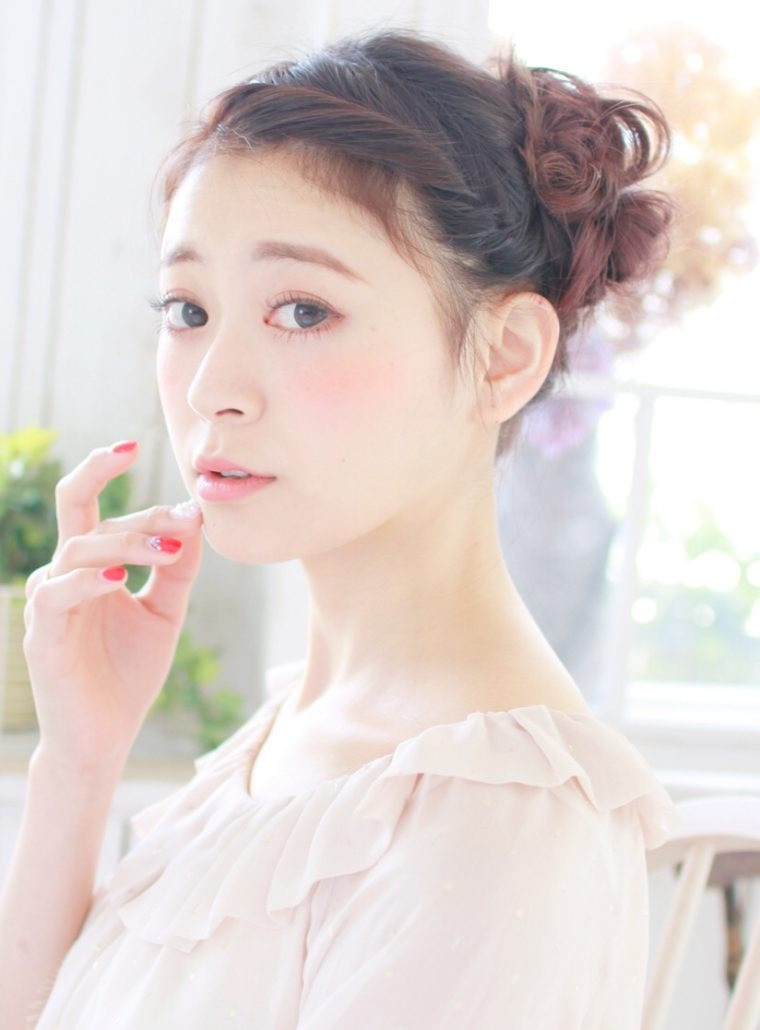 編み込みアレンジ